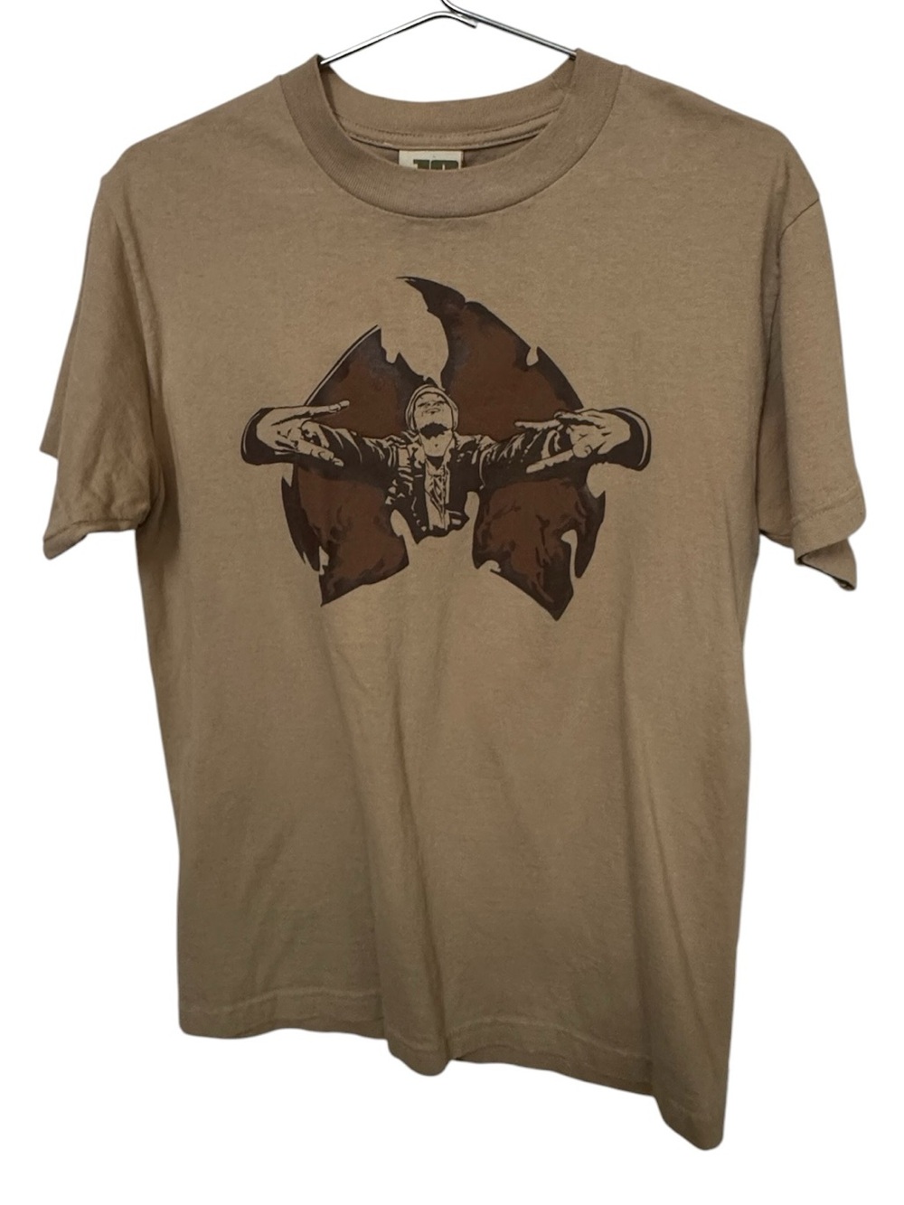 High End JRevolution Los Angeles Wu Tang Hip Hop Streetwear Tan T-Shirt Men’s S